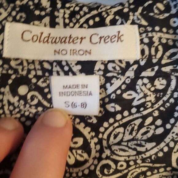 COLDWATER CREEK BUTTON DOWN - Picture 3 of 6